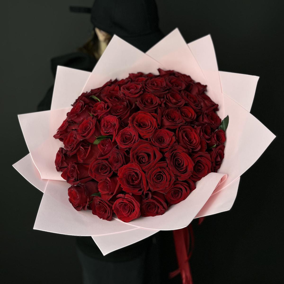 Розы 40 см Красные из Эквадора