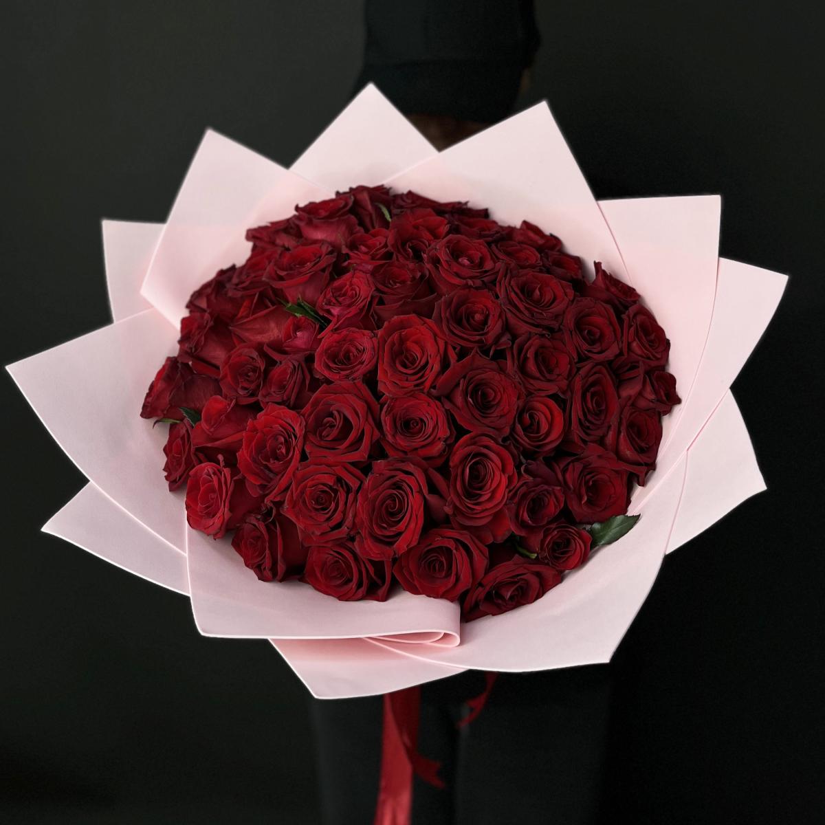 Розы 40 см Красные из Эквадора