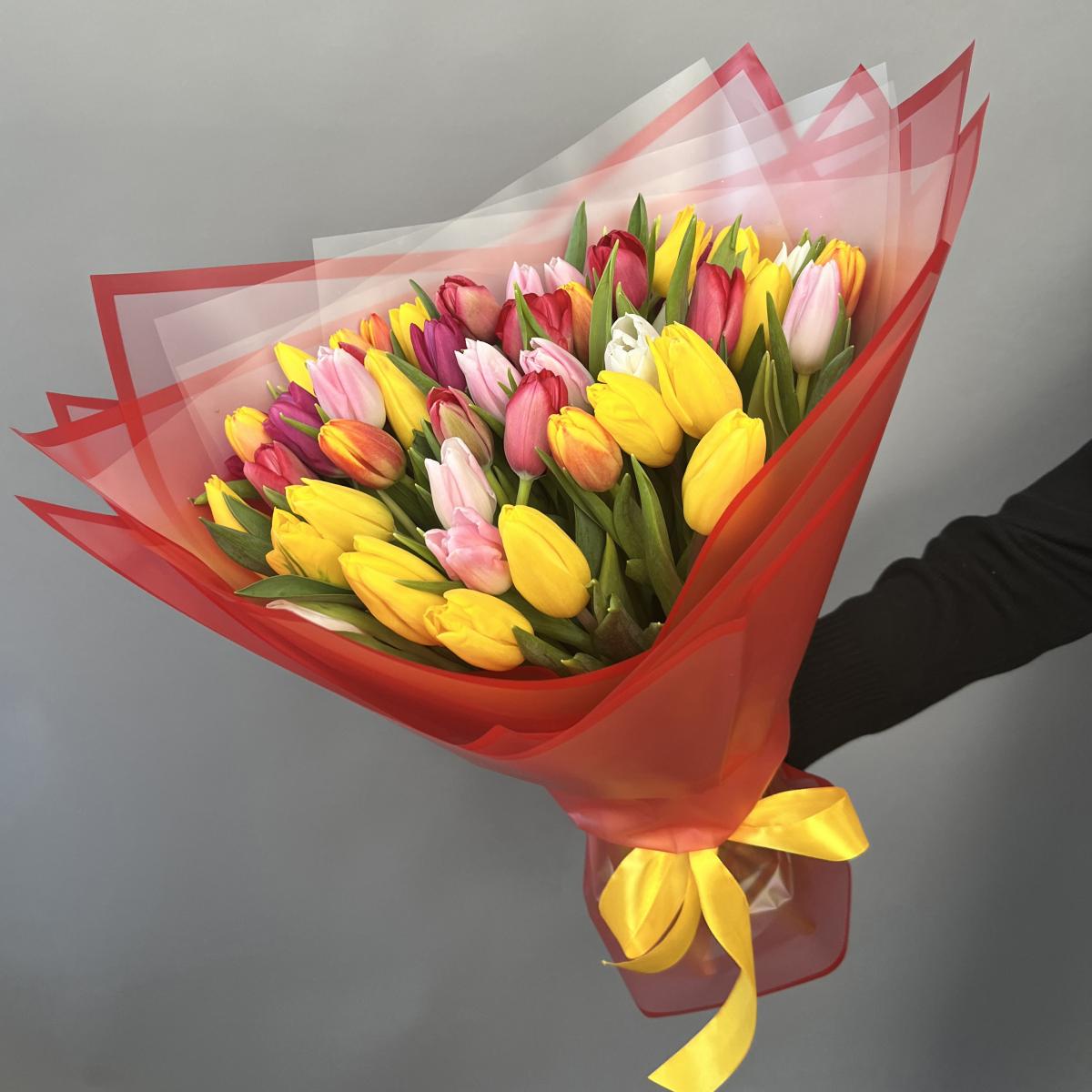 51 тюльпан микс