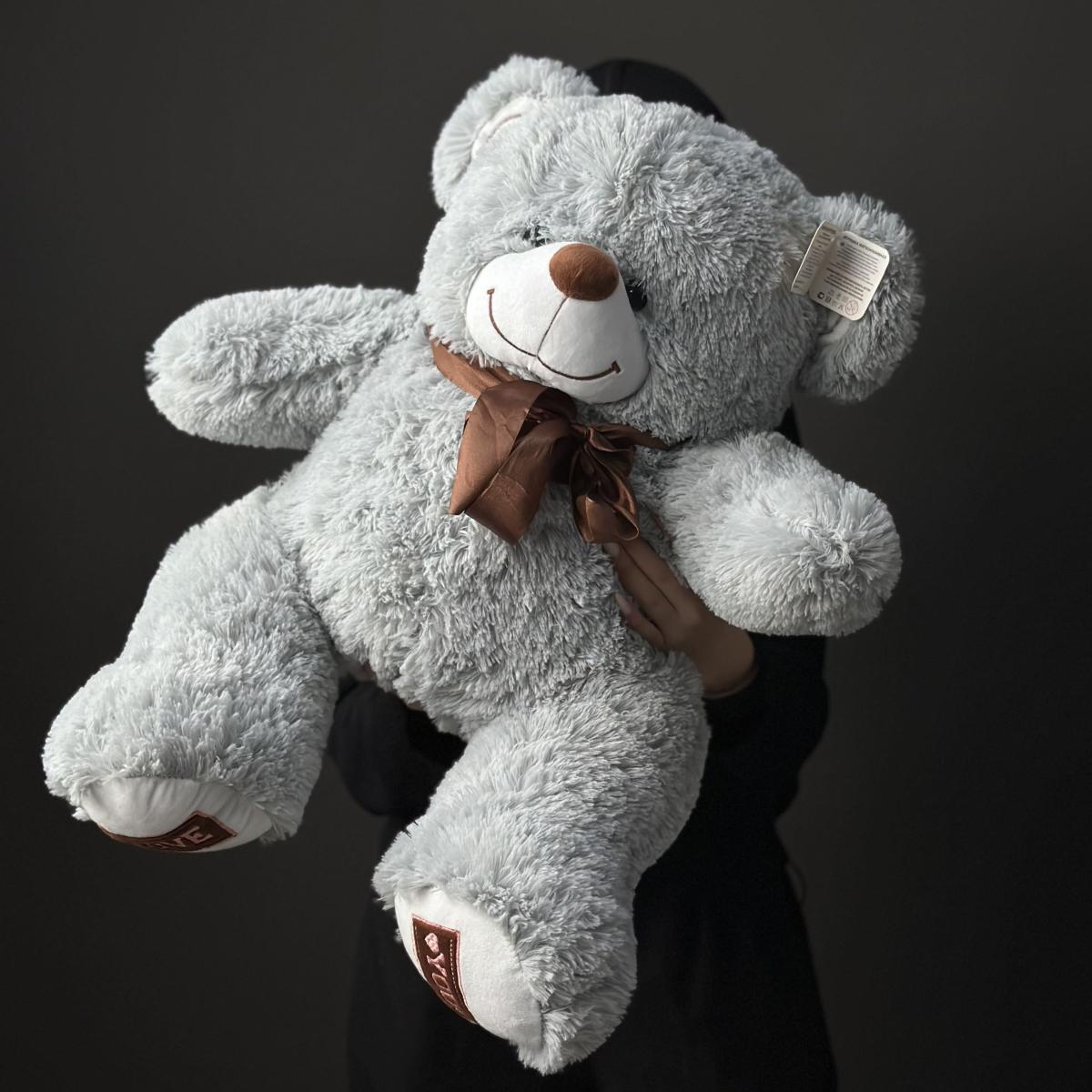 Мягкая игрушка Мишка 70 см серый